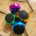 Mini Speaker Boost Metal Body Random Color