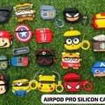 Airpods Pro Pro 2 Silicon Cartoon Case Random Design Color