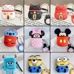 Airpods Pro Pro 2 Silicon Cartoon Case Random Design Color
