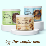 MEWALICIOUS Mix Nut Butter, 22 gm Protein, Crunchy + Peanut Butter Chocolate Flavour, 23.05 gm Protein