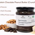Mewalicious High Protein Peanut Butter (Crunchy) (450 gm)