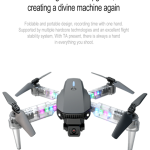 E88D Max Pro Single 4K HD Camera Drone with App Control, Optical Flow Sensor, 360° Flips, One Key Takeoff, Foldable RC Drone (2 Batteries Included)