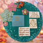 Resin handmade customized mantra frame