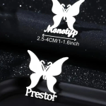 Personalized Butterfly Name Brooch