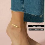 Custom Name Bar Anklet