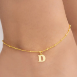 Personalized Letter Anklet - Anklet with a Letter