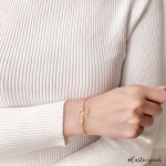 Personalised Bracelet, Custom Name Bracelet, Personalised Name Bracelet, Nameplate Bracelet, Initial Bracelet, Gift for Her, Memorial Gift