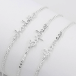 Name bracelet, gold bracelet, dainty bracelet, sterling silver, delicate bracelet, silver bracelet, initial bracelet, women bracelet, friend