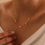 Two Name Necklace, Personalized Jewelry, Name Necklace, Custom Name Necklace, Mother's Day Gift Mom, Baby Shower, Gift For Her