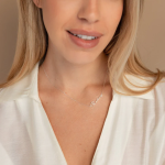 Personalized Minimal Sideways Name Necklace