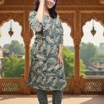 PickCell Printed Kutri with Pyjama