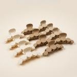 Pebble Design Hair Claw Clip, 4 Pieces