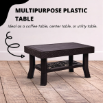 Plastic Centre Table | Coffee Table | Teapoy Plastic Coffee Table