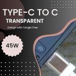 Si Original 45W Type-C to C Charging Cable