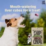 Chip Chops Chicken Liver Cubes Dog Treat, Easily Digestible, Healthy Dog Treat, Suitable for All Dog Breeds, Each 70gm