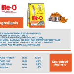 Me-O Adult Dry Cat Food Mackeral Flavour 500gm