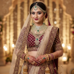 Gold Plated Green Stone Handcrafted Traditional Kundan Dulhan Bridal Jewelry Se