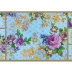 HD Premium Quality Fridge cover for Top with 1 Pec of handle and 3 pec of fridge mat - set of 5 pec