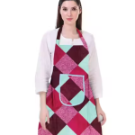 Kitchen Apron- Waterproof /Oil-Proof - Adjustable Aprons with Pockets for Women Men Washable - Pack of 3 (color As per availibility)