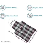 Kitchen Apron- Waterproof /Oil-Proof - Adjustable Aprons with Pockets for Women Men Washable - Pack of 1 (color As per availibility)