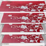 HD Premium Quality Fridge cover for Top with 1 Pec of handle and 3 pec of Fridge Mats - Set of 5 piece