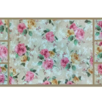 Premium Quality combo of fridge top, 1 handle cover and 3 mats-set of 5 pieces