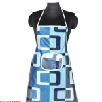 NICASA Kitchen Apron- Waterproof /Oil-Proof - Adjustable Aprons with Pockets for Women Men Washable - Pack of 2 (color As per availibility)