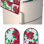Trendy Cotton Fridge Cover