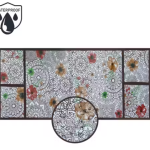 Krishna E premium quality water proof Fabric Microwave Oven Cover - Set of 1 Pec