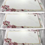 NicasaHD Premium Quality Fridge cover for Top with 1 pec handle set and 3 pec fridge mats - Set of 5 piece