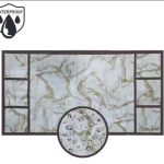 NICASA HD Preimum Quality Fridge Top Cover with 1 pec of Handlle and 3 pec of Fridge Mat - Set of 5