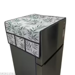 NICASA HD Preimum Quality Fridge Top Cover with 1 pec of Handlle and 3 pec of Fridge Mat - Set of 5