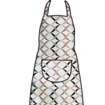Samridhi Floral print waterproof Ktichen Apron for Women with front pocket, for kitchen, Home , Dusting use.