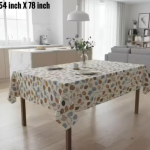 ROVENCE PVC 6 seater Centre Table Cover - SIZE (54 x 78 ) INCHES