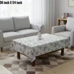 NICASA PVC 4 seater Centre Table Cover - SIZE (36 x 54) INCHES