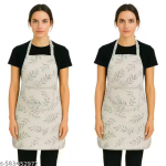 krishna E kitchen waterproof Apron, chef Apron, coloring Apron, for Men and Women - Pack of 2 Aprons