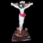 Handcrafted Fiberglass Jesus Christ Murti – Resurrection Jesus Showpiece, Christian Home Decor & Easter Gift