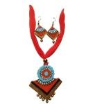 Handmade Terracotta Jewellery Set – Ethnic & Artistic