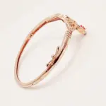 Rose Gold Plated Cubic Zircon Bracelet