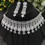 Sonamone Cubic Zircon Choker Necklace