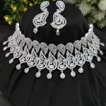 Sonamone Cubic Zircon Choker Necklace