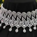 Sonamone Cubic Zircon Choker Necklace