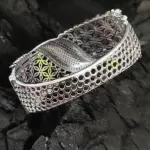 Sonamone Cubic Zircon Studded Kada Bracelet