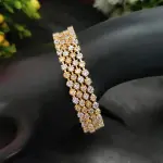 Sonamone Cubic Zircon Bangles Set
