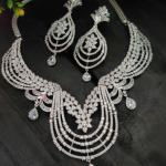 American Diamond Necklace Set