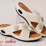 Comfort Women’s White Orthopedic Sandals