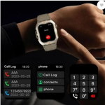 AVR Q11 Smart Watch | 1.95 Infinite Display with Magnetic Charging (Black) Smartwatch  (Black Strap