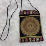 AASHI banarasi brocade mobile pouch