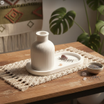 Combo 20 - Trinket tray + Heart Candle Holder + Vase