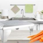 Stainless Steel Slicer & Grater Kaddukas, Ghiyakas 20cm